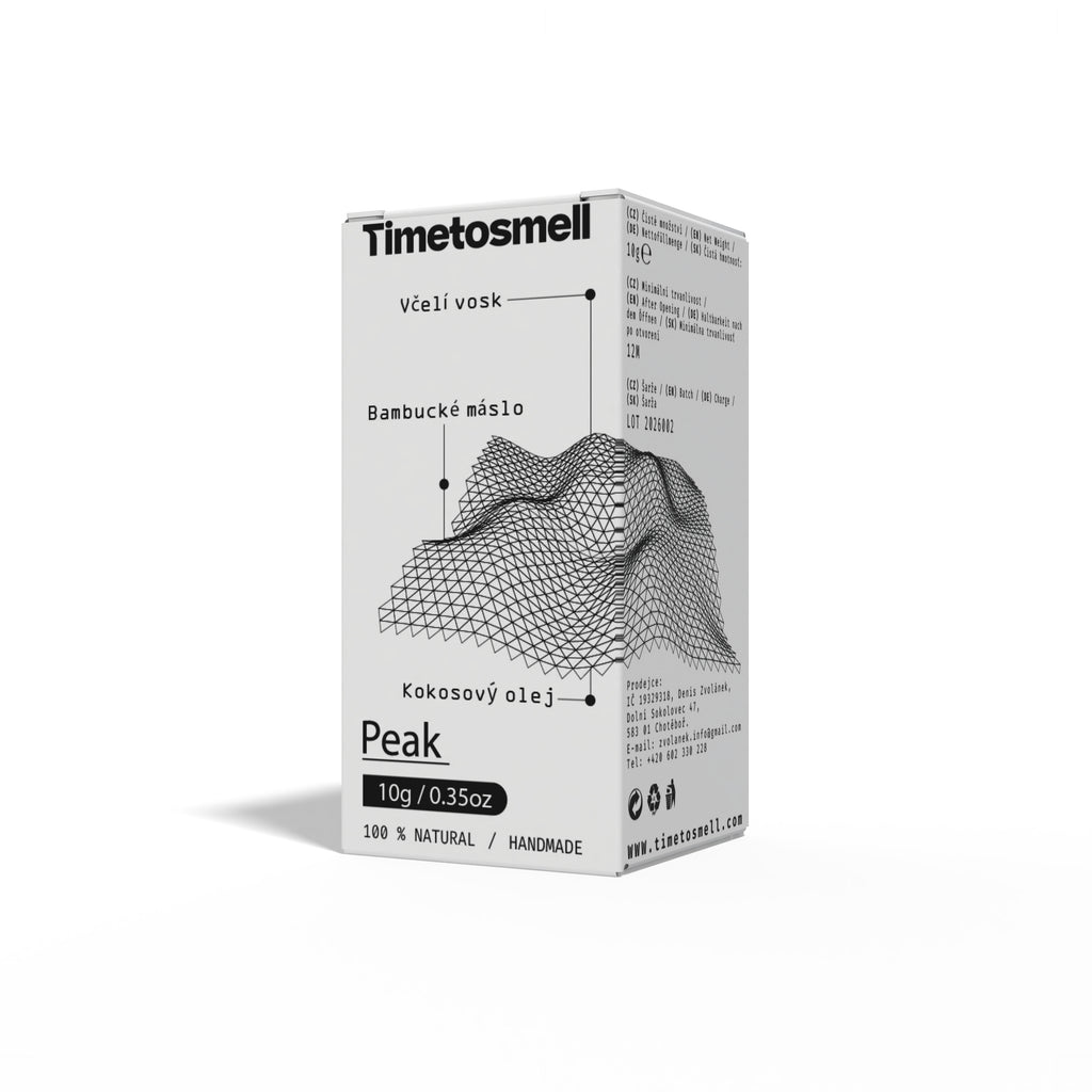 Přírodní tuhý parfém Peak 10 ml