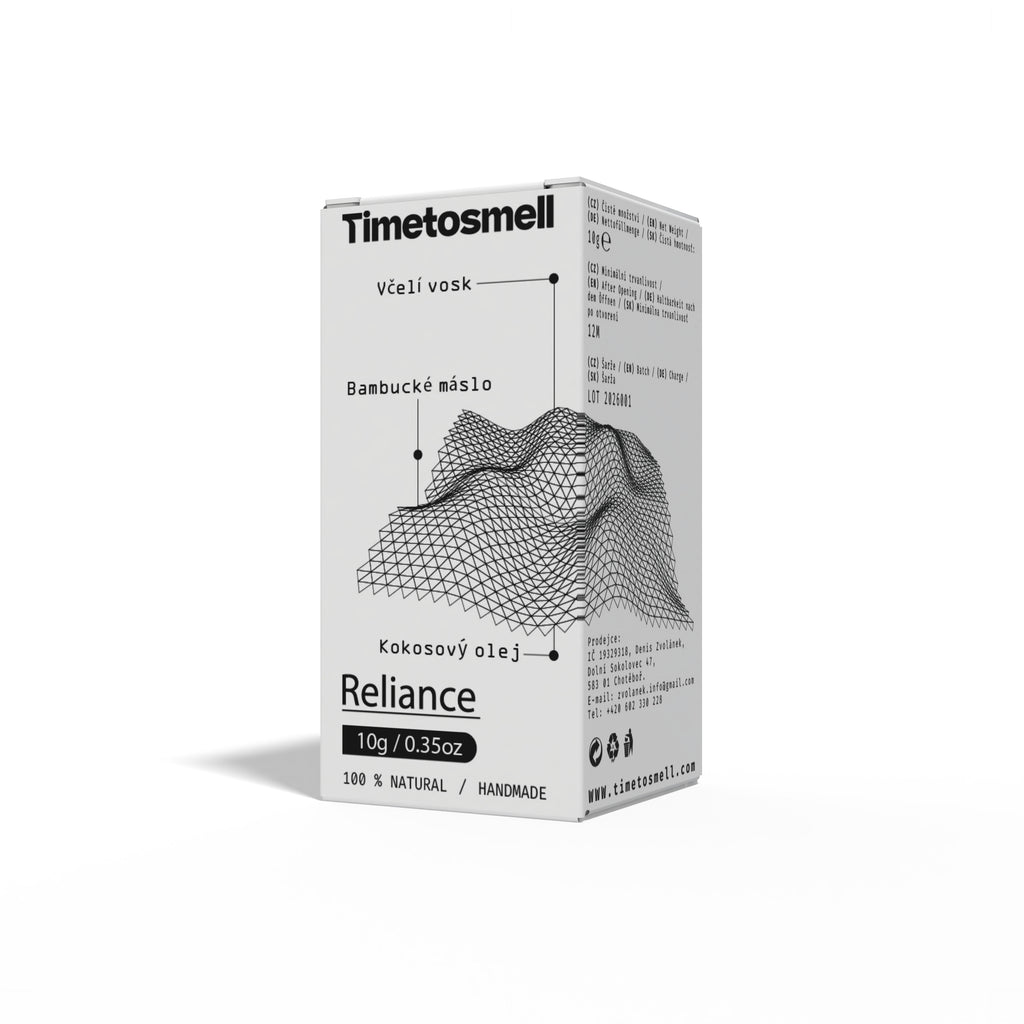 Přírodní tuhý parfém Reliance 10 ml